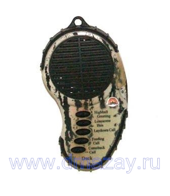 Манок электронный (имитатор голосов) для охоты на утку Cass Creek (Касс Крик) Ergo Duck Electronic Game Call # 003 со встроенным динамиком.